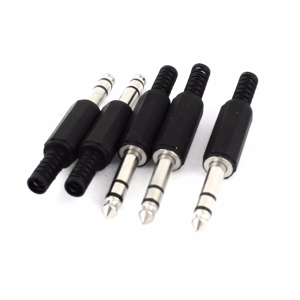 6.35mm stereo plug