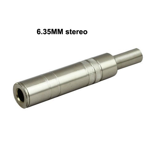 6.35mm stereo socket