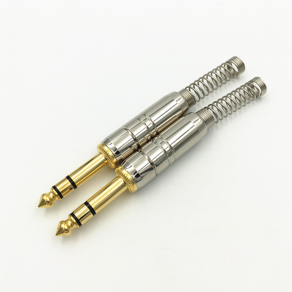 6.35mm stereo plug