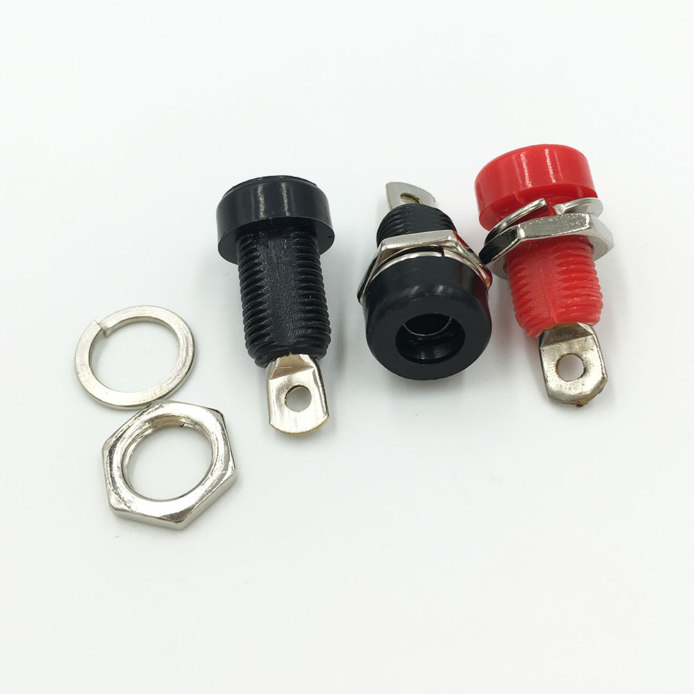 4mm Binding Post Banana Jack Socket Panel Mount