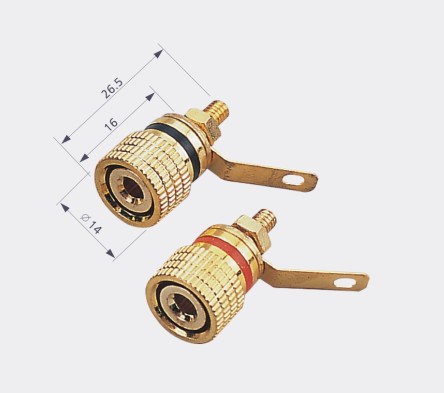 Audio speaker binding post