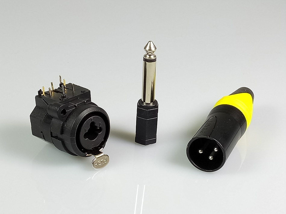 3Pin XLR Female Jack Socket Panel Mount