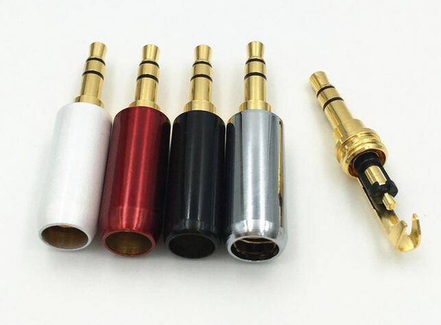 Stereo 3.5 mm 3 Pole Male Plug