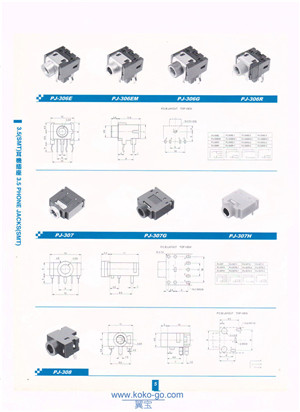 3.5 Phone jacks（SMT)