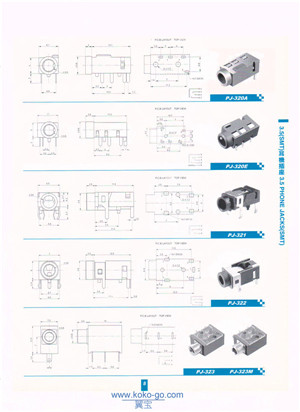 3.5 Phone jacks（SMT)