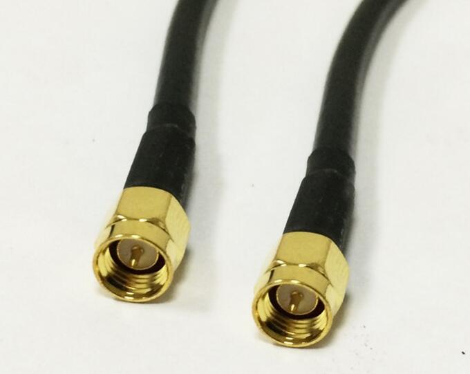 SMA Male Plug To SMA Male Plug RG58