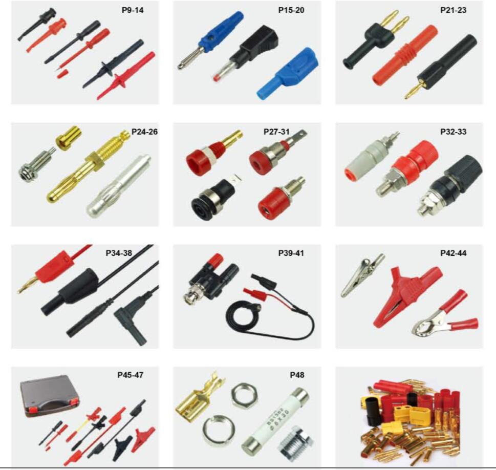 Test probe& Clip\Banana plug\Panel Socket\Binding