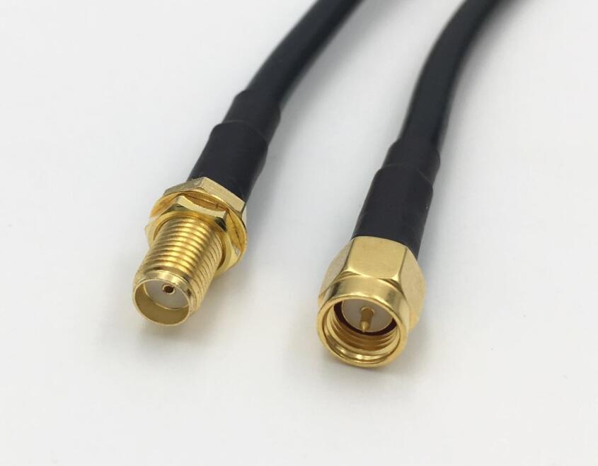 SMA Male Jack to SMA Female Plug RF Wifi Antenna