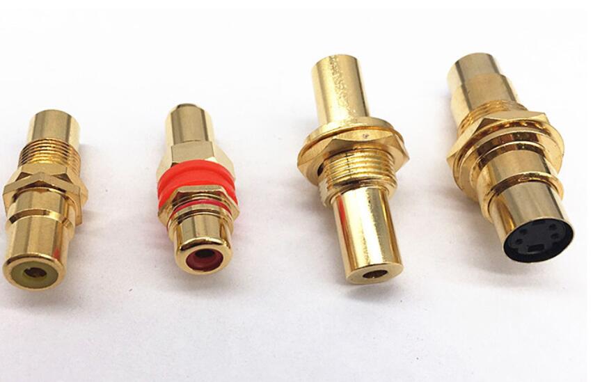 RCA female to RCA female 3.5RCA female to 3.5 fema