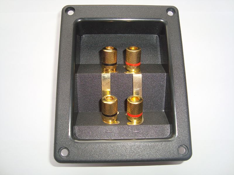 Audio junction box, pure copper speaker junction b