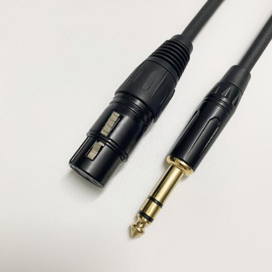 6.5/6.35 XLR TRS supports 48V power supply and 1/4